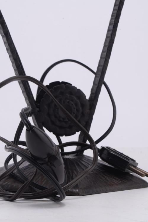 DEGUÉ. Art tableDeco  lamp, circa 1920-1930.