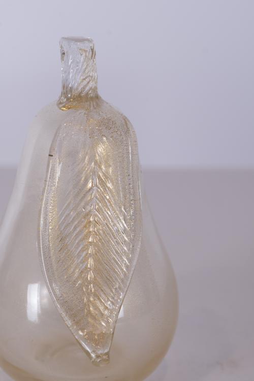 ATTR. TO SALVIATI & CO. Set of table candelabrum and pear.