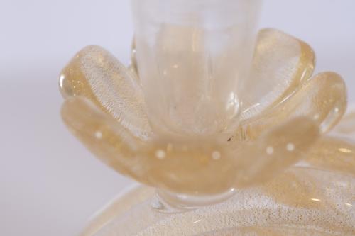 ATTR. TO SALVIATI & CO. Set of table candelabrum and pear.