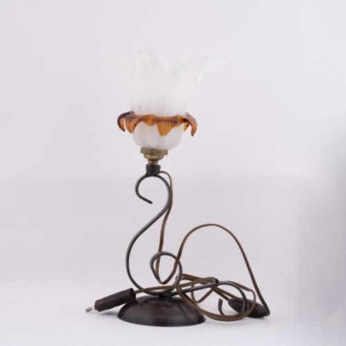 Murano glass lamp, mid 20th century.