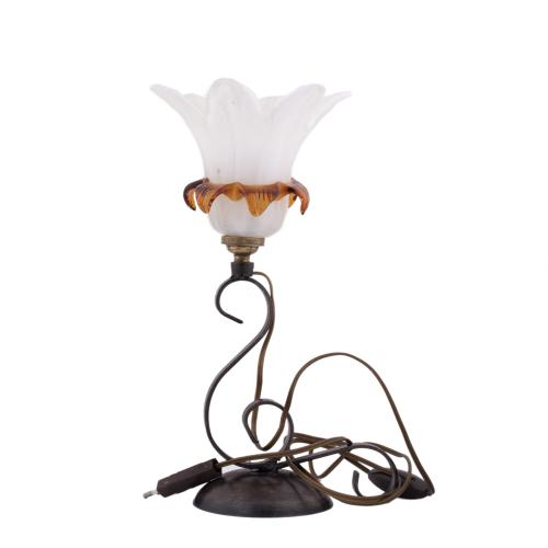 Murano glass lamp, mid 20th century.