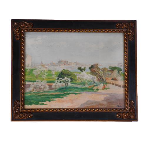 JOAN FUSTER BONNIN (1870-1945). 'View of Mallorca'.