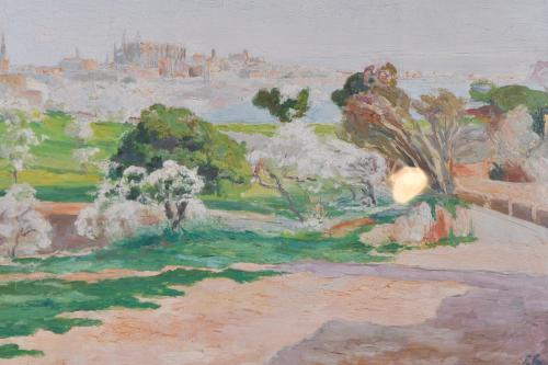 JOAN FUSTER BONNIN (1870-1945). &#39;View of Mallorca&#39;.