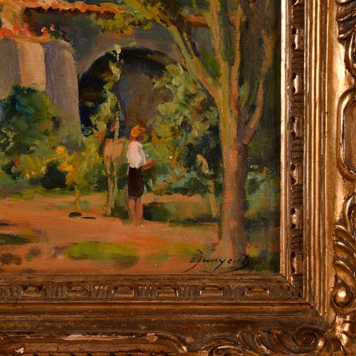 OLEGUER JUNYENT SANS (1876-1958). "Masanet", 1941.