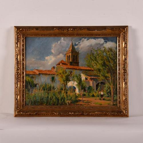 OLEGUER JUNYENT SANS (1876-1958). "Masanet", 1941.