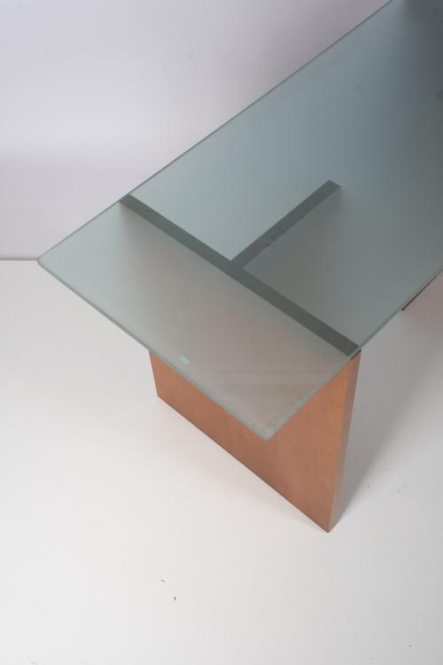 Glass writing dessk