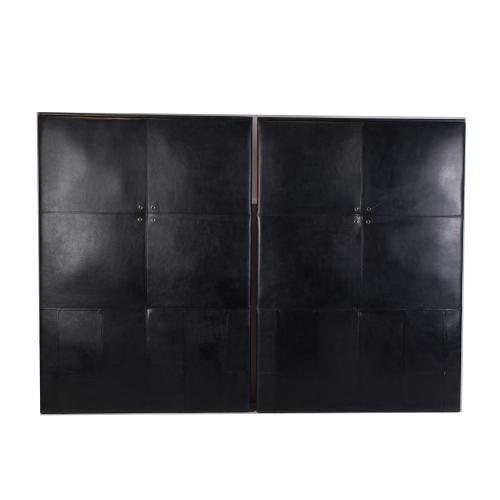 JAUME TRESSERRA (BARCELONA, 1943) Double bed headboard