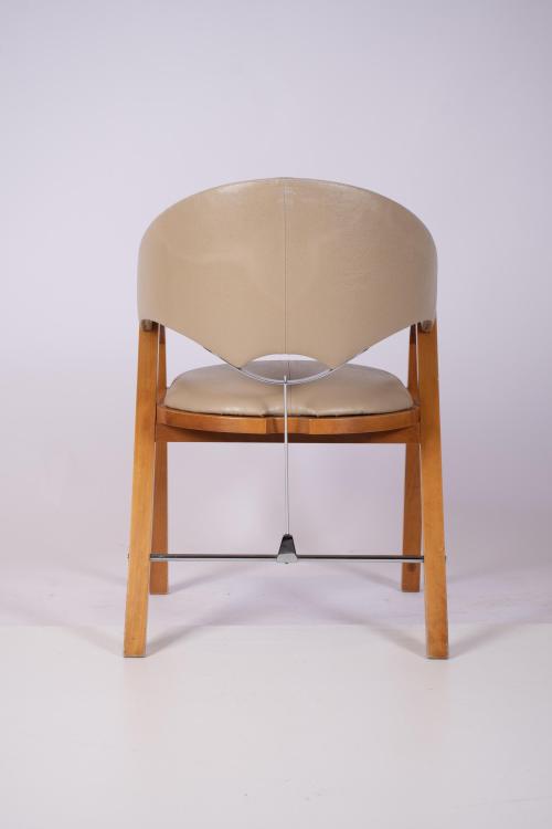 JAUME TRESSERRA (BARCELONA, 1943) Conjunto de 4 sillas "Spi