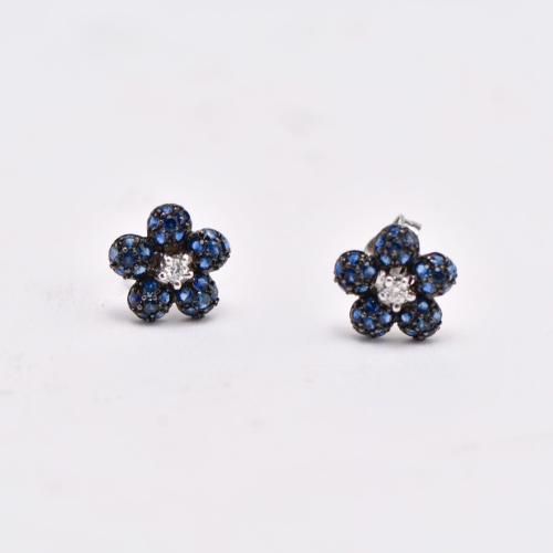 Floral earrings