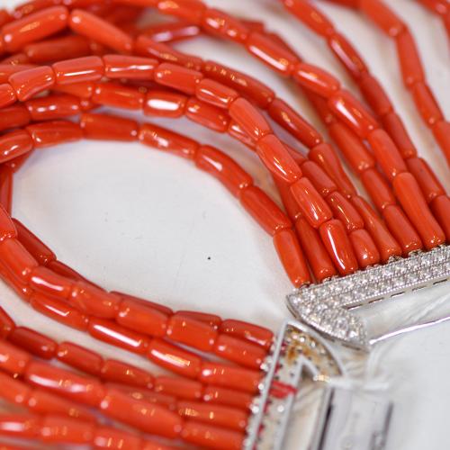 Coral bracelet from Sardinia