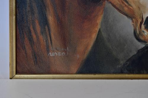 JOAN ALBERT (1919-?) &#39;Horses&#39;.
