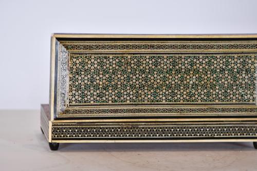 Caja de té anglo-índia, circa 1920.