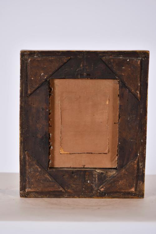 Placa religiosa francesa.