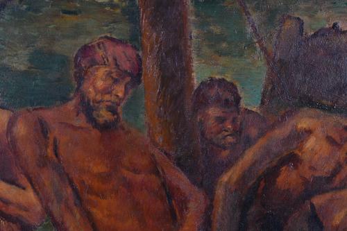 RAFAEL ESTRANY Y ROS (1884-1958). ‘Miraculous fishing’.