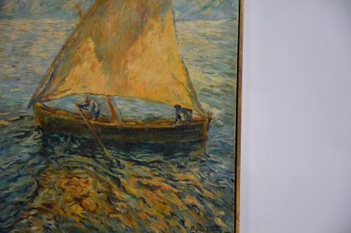 RAFAEL ESTRANY Y ROS (1884-1958). ‘Sailboat’.