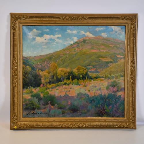 JOSE ARIET OLIVES (1885-?). 'Landscape'.