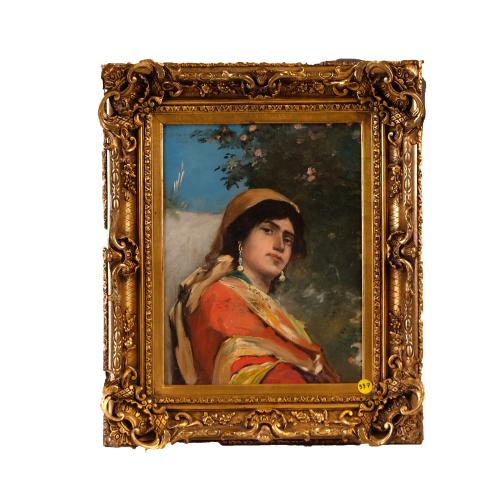 EARLY 20TH CENTURY SPANISH SCHOOL. ‘Gypsy woman’.