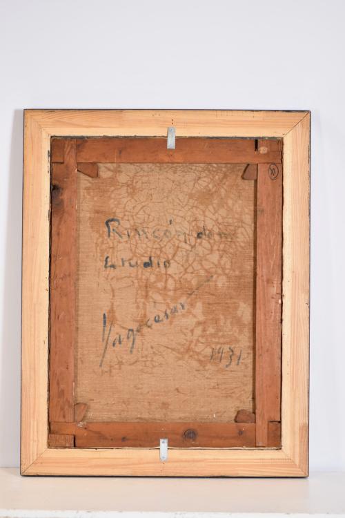 YAGO CESAR (1890-1975).  &#39;Rincón de mi estudio&#39;, 1931.