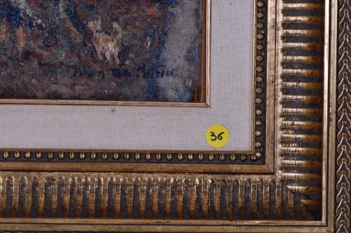 JOAN DE PALAU (1919-1991). "Pueblo".