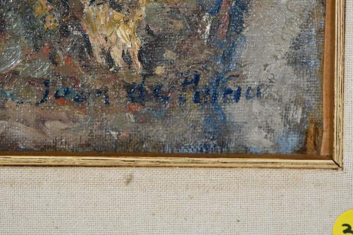 JOAN DE PALAU (1919-1991). "Pueblo".