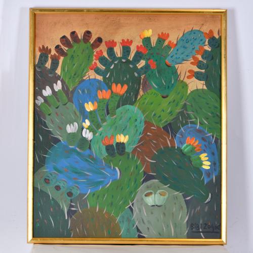 BIBI ZOGBE (1890-1975). 'Cactus'.