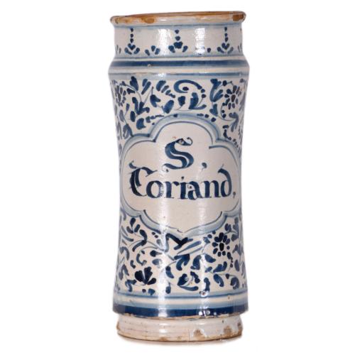 Catalan pharmacy jar, 18th century.