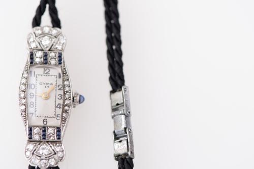 Art Deco ladies&#39; watch-jewel.