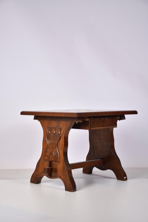 BIOSCA. Set of two chairs, circa 1960.