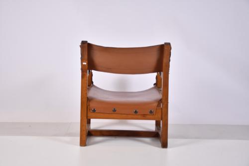 BIOSCA. Set of two chairs, circa 1960.