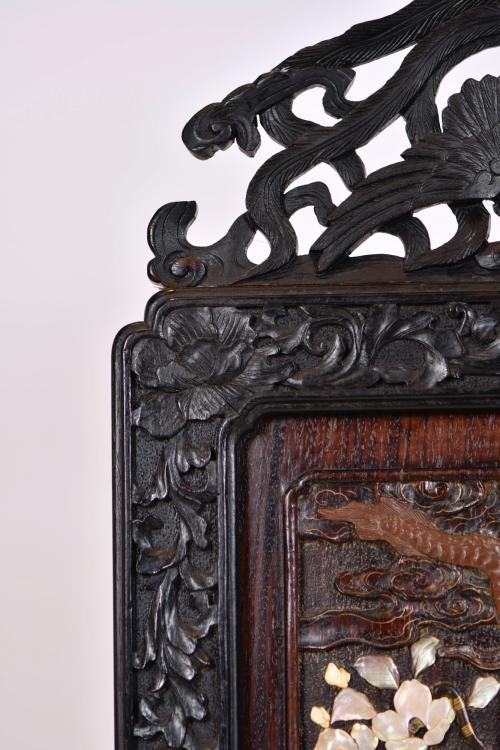 19TH CENTURY JAPANESE SCHOOL. Shibayama panel.