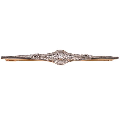 Catalan 'Noucentista' brooch, circa 1920.