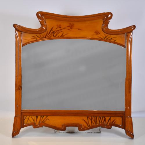Modernist mirror, early 20th century.