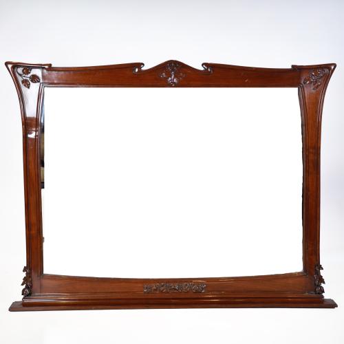 Modernist mirror, early 20th century.