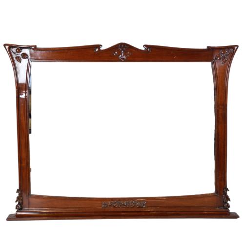 Modernist mirror, early 20th century.