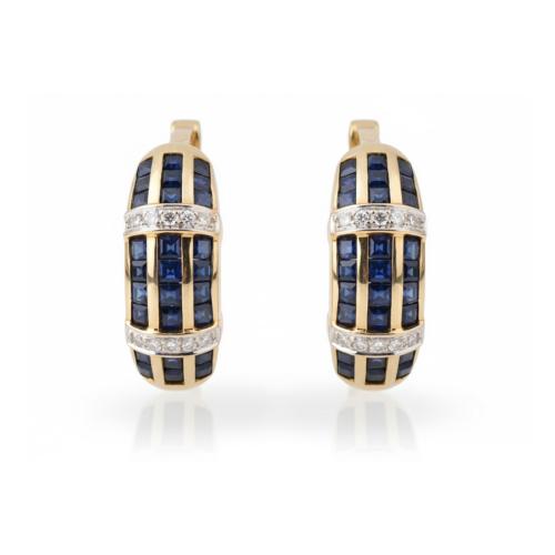 Sapphire earrings
