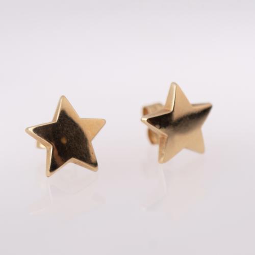 Star-shaped earrings