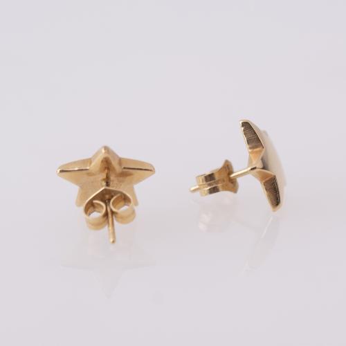 Star-shaped earrings