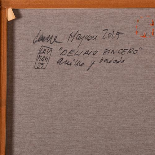 LAURA MAYNOU (1969).  "Delirio sincero", 2025.