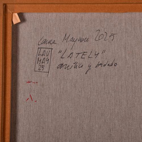 LAURA MAYNOU (1969).  "Lately", 2025.