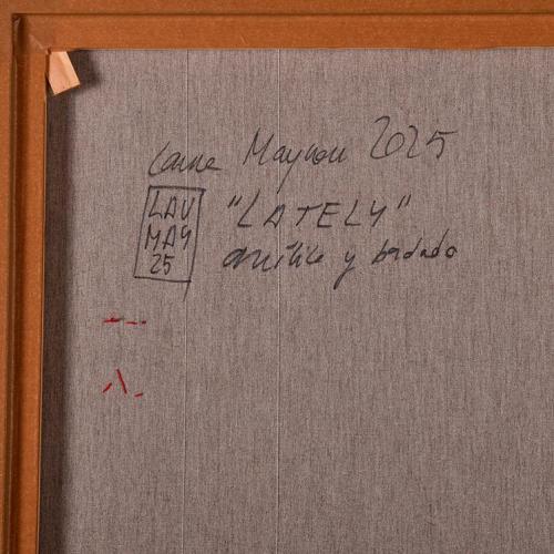 LAURA MAYNOU (1969).  'Lately', 2025.