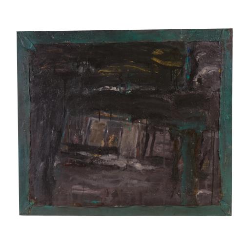 GERARDO DELGADO (1942).  'La tumba de los antiguos', 1985.