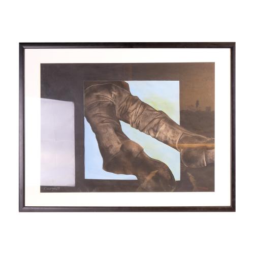 RAFAEL CANOGAR (1935). Untitled, 1973.