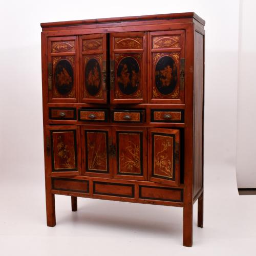 ESCUELA CHINA, DINASTÍA QING, SIGLO XIX. Armario. 