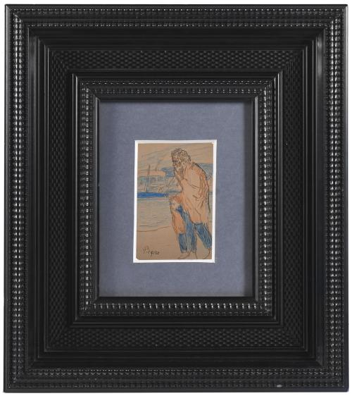 PABLO PICASSO (1881-1973). "PADRE E HIJO A LAS ORILLAS DEL 