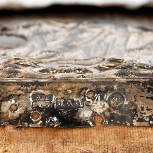 ESCUELA RUSA, SIGLO XIX. Icono de Cristo Pantocrátor