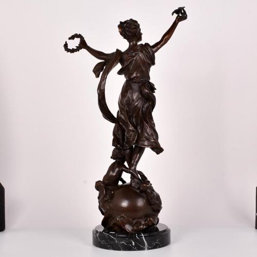 LUCA MADRASSI (1848-191). "Pax Libertas Mundi"