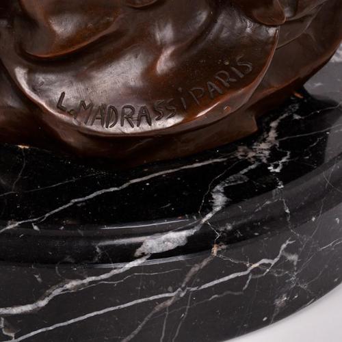 LUCA MADRASSI (1848-191). "Pax Libertas Mundi"