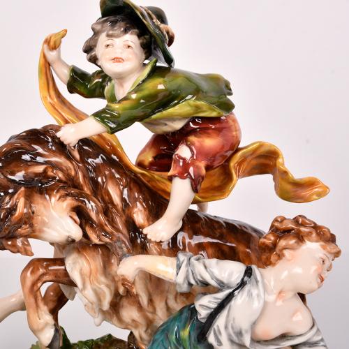 ESCUELA ITALIANA , PRIMERA MITAD SIGLO XX. MANUFACTURA CAPO