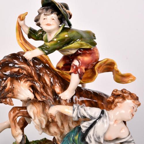 ESCUELA ITALIANA , PRIMERA MITAD SIGLO XX. MANUFACTURA CAPO