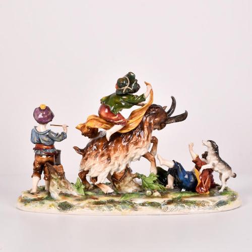 ESCUELA ITALIANA , PRIMERA MITAD SIGLO XX. MANUFACTURA CAPO